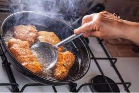 Can you fry chicken in a Teflon pan