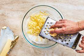 How do you shred potatoes with a cheese grater