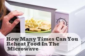is it safe to reheat food in the microwave