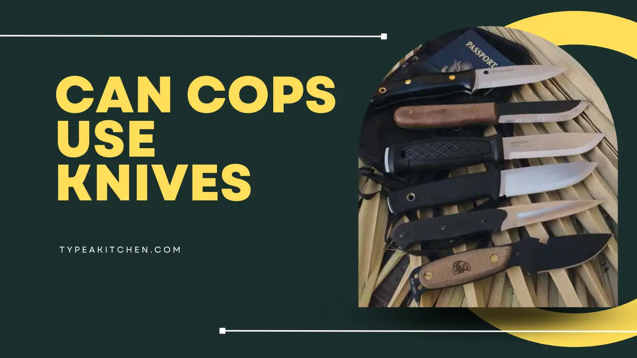 Can Cops use Knives