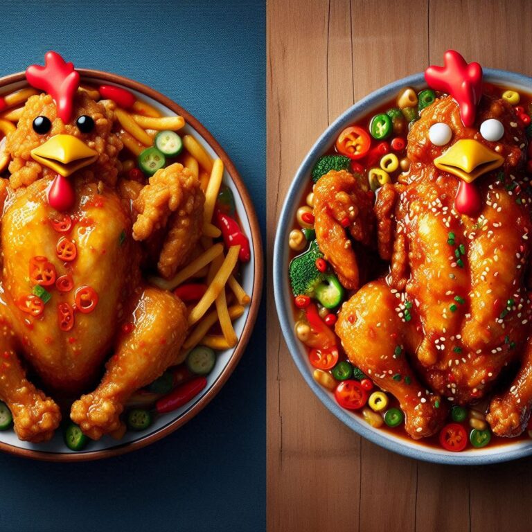 General TSO vs Szechuan Chicken