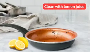 Clean with lemon juice