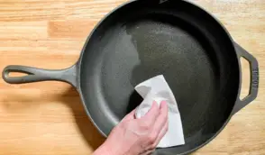 Season the pan regularly