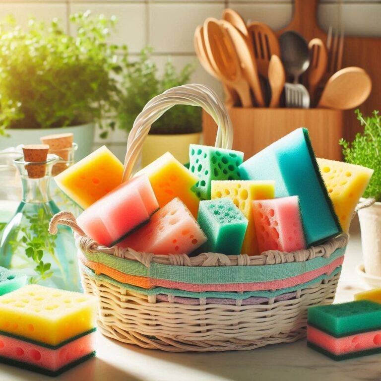 How to Organize Kitchen Sponges