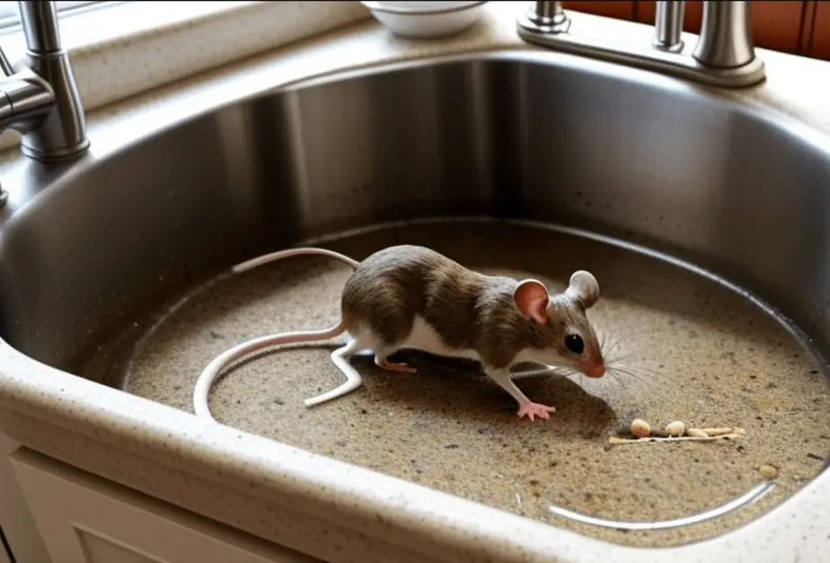 How can Mice be Removed from Under the Kitchen Sink