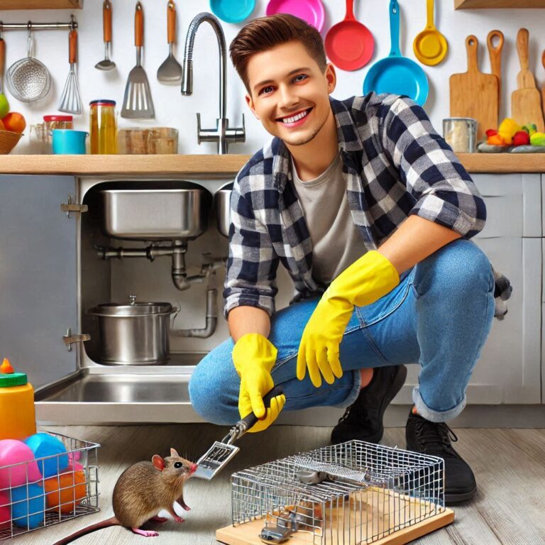 How can Mice be Removed from Under the Kitchen Sink